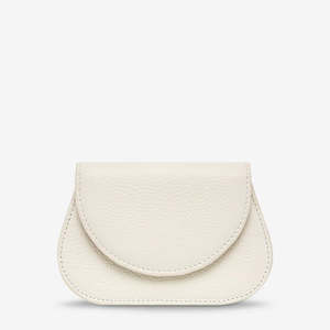 Wallets And Clutches: Eyes Wide - in Chalk by Status Anxiety