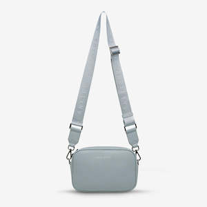 Plunder with Branded Webbed Strap in Powder Blue by Status Anxiety