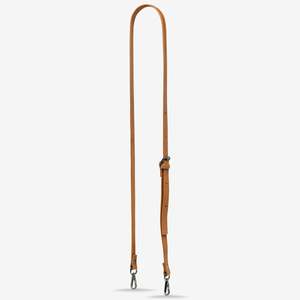 Womens Bags: Leather Strap Thin - Tan by Status Anxiety