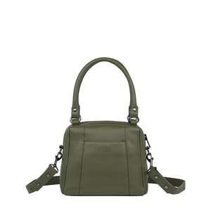 Cross Body And Small Bags: Mini Mountains - Khaki by Status Anxiety