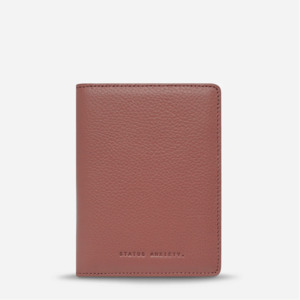 Mens Wallets 1: In Transit - in Dusty Rose by Status Anxiety
