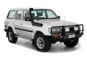 Snorkel Airbox: Safari V-Spec Snorkel to suit Toyota Landcruiser 80 Series