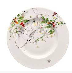 Products: Fleurs Sauvages Rimmed B&B Plate