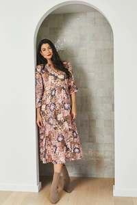 Delicate Paisley Dress