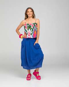 Skirts: Guru Skirt - Blu