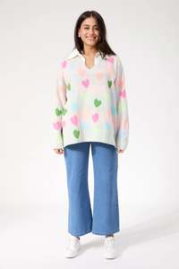 Haven: Alaska Relaxed Heart Jumper