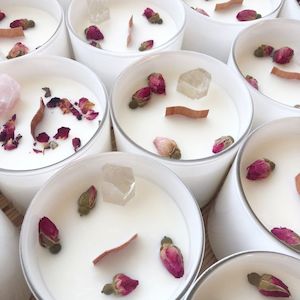 Coco Jar Crystal Candle