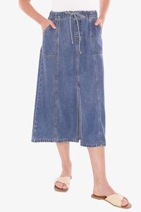 Jump: Soft Denim Skirt