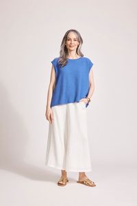 Artemis Sleeveless Knit Top (+Colours)