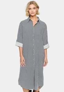 Whats New: Zalinda Stripe Shirt Dress