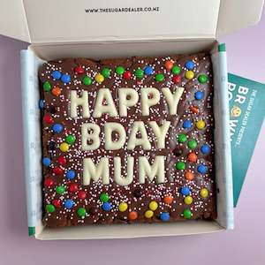 Brownies: OG custom message brownie