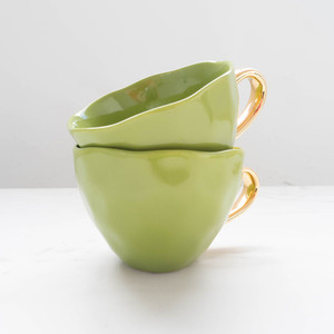 Good Morning Coffee Cup - Spring Green thesundaysociety