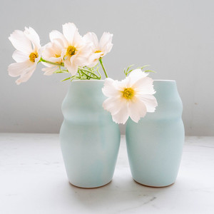 Goodwin Ceramics - Anca Vase Blue thesundaysociety