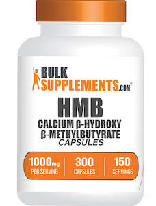 HMB ( Calcium) Capsules 1000mg - Muscle Growth and Recovery - 300 caps
