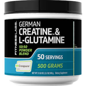 Fitness Labs Creatine Creapure® and L-Glutamine Blend  (10000mg) - 50 serves