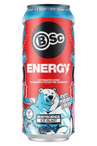 Bars Drinks: BSc RTD Energy Drink - 500ml
