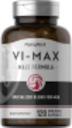 Natural Testosterone Boosters: Vi-Max Male "MEN ONLY", 120 Quick Release Capsules - Piping Rock