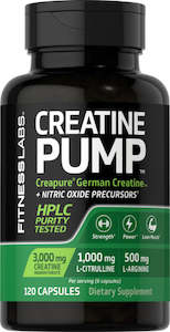 Creatine: CREATINE PUMP Capsules - Creatine, L-Citrulline & L-Arginine