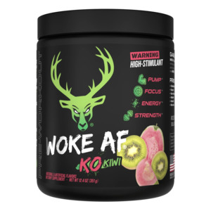 BUCKED UP WOKE AF-  High Stimulant Pre Workout