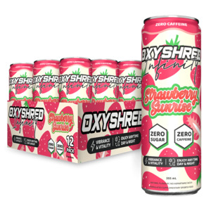 Bars Drinks: OxyShred Infinity - Non-Caffeinated Energy Drink RTD - 355ml - 4 Flavours