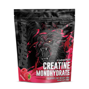 Creatine: Pack Nutrition -Flavoured Creatine Monohydrayte - 300g - Raspberry, Grape, Lemon Lime