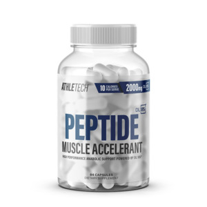 Barlowes: Athletech DL 185 Peptide  - Muscle Accelerant  2000mg - 84 capsules