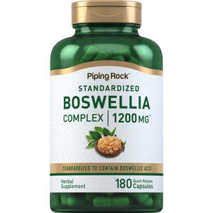 Frontpage: Piping Rock - Boswellia Serrata, 1200mg per serve, 180 caps