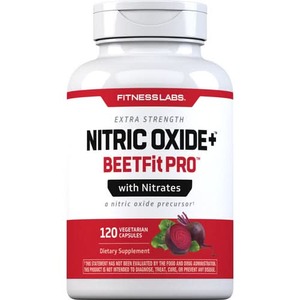 Frontpage: Fitness Labs - Nitric Oxide BeetFit Pro, 3000mg -120 Vegetarian Capsules