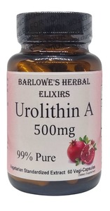 Frontpage: Barlowes - Urolithin A- 500mg Veg Caps - 60 Caps