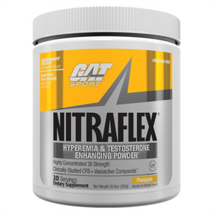 Pre Workout: GAT Sports Nitraflex - pre-workout and testosterone booster