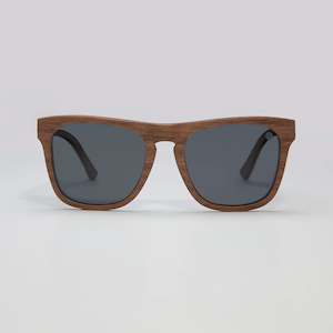 Sunglasses Wave Hog Brown Wood