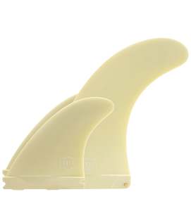 2 1 Fin Sets: AQSS SINGLE TAB 9" 2+1 SET CENTRE FIN BEIGE