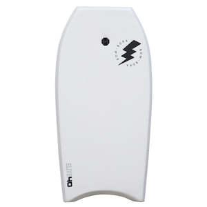 Bodyboards: BODYBOARD BB ELITE 40" WHITE/BLACK
