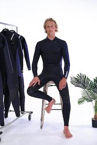 Mens Wetsuits: Premium Mens 4/3 Insulator Back Zip Steamer