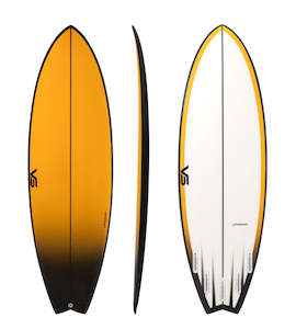 Vanquish Hybrid Carbon Shortboard - Sunset