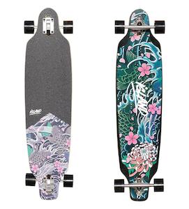 Island Skate: 40" DROP-THROUGH LONGBOARD - KOI