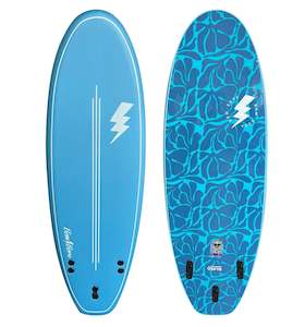 Bom Bora Softboard - Blue Leaves 5.6