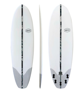 Beau Young 1: AQSS Carbon Jet 2.0 Funboard - Clear