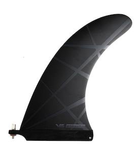 Vessel Single Fin - Stealth Black 9"