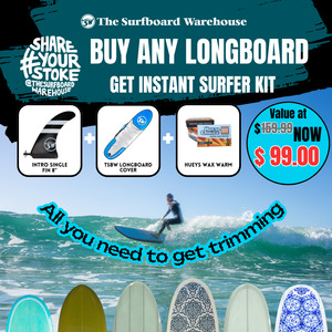 All: Buy Any Longboard Get Instant Surfer Kit for $99 ONLY