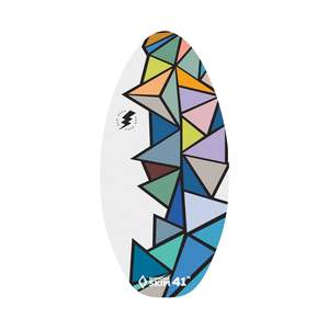 All: Bom Bora Skimboard - EVA - Geometric Triangles 41"