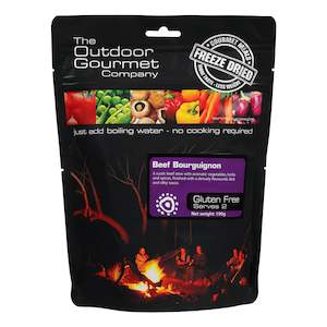 The Outdoor Gourmet Company: Beef Bourguignon (GF)