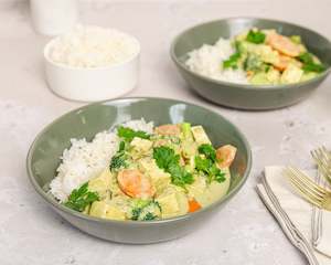 Hot Mains: Tofu Thai Green Curry
