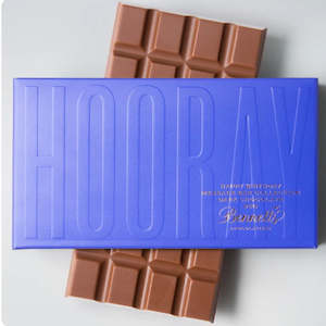 Nz Handmade Chocolates: Bennetts Chocolate Bar - HAPPY BIRTHDAY MESSAGE BAR