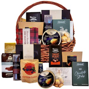 Gifthampers: Wood Hamper with Handle_Large (PICK UP ONLY)