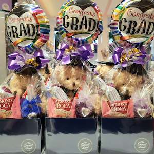 This Months Special: Graduation Teddy with Balloon