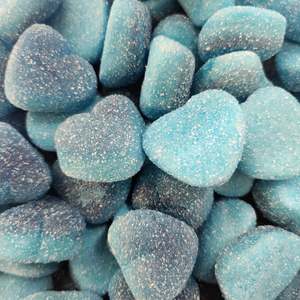 Damel Blue Filled Hearts