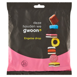 G'WOON ENGLISH LICORICE 600g