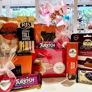 Pink Flower Hamper
