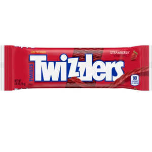 American Lollies Collection: TWIZZLERS Twists Strawberry Flavored Candy